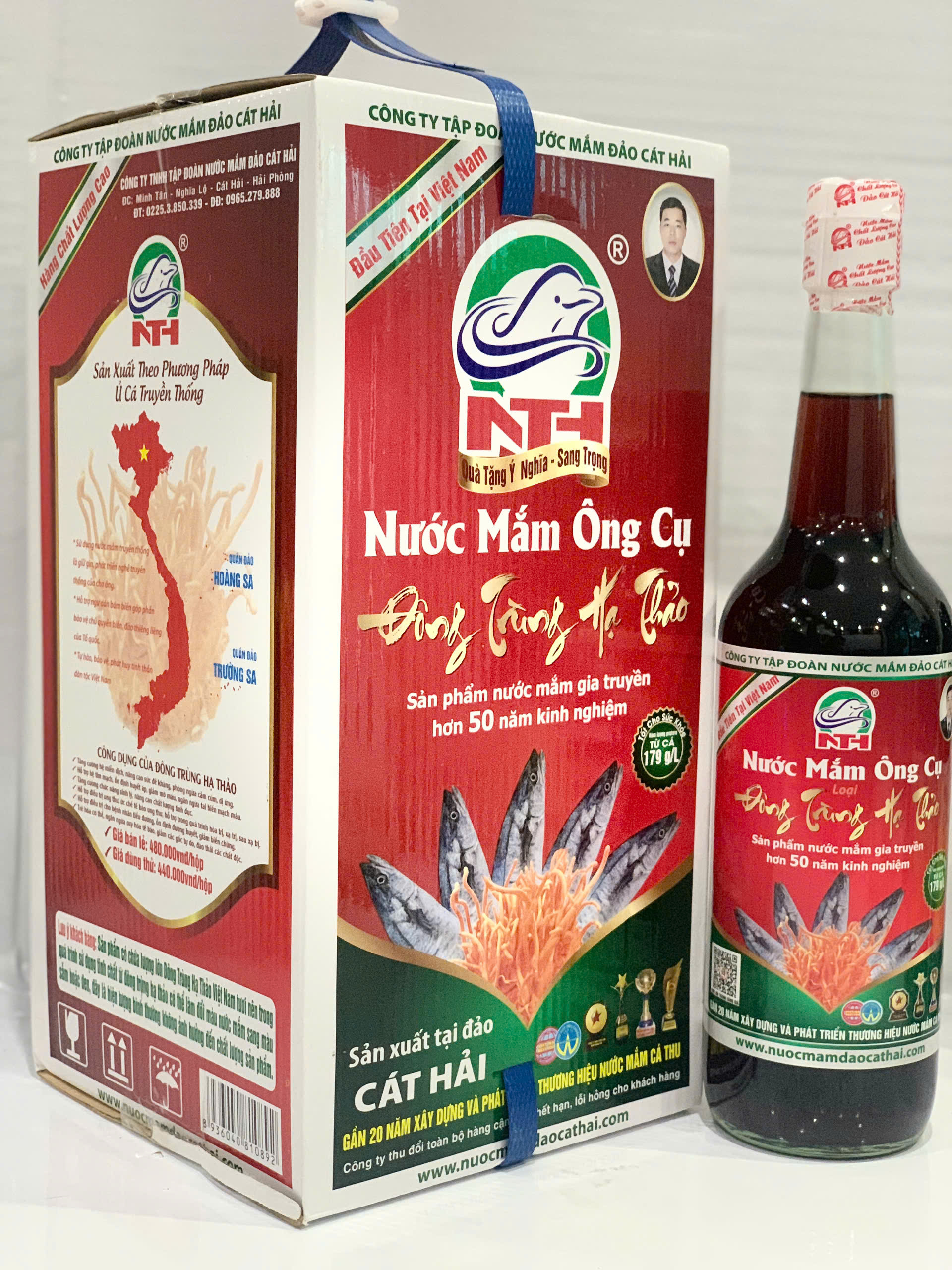 NƯỚC MẮM ĐÔNG TRÙNG HẠ THẢO - DUNG TÍCH 650ML