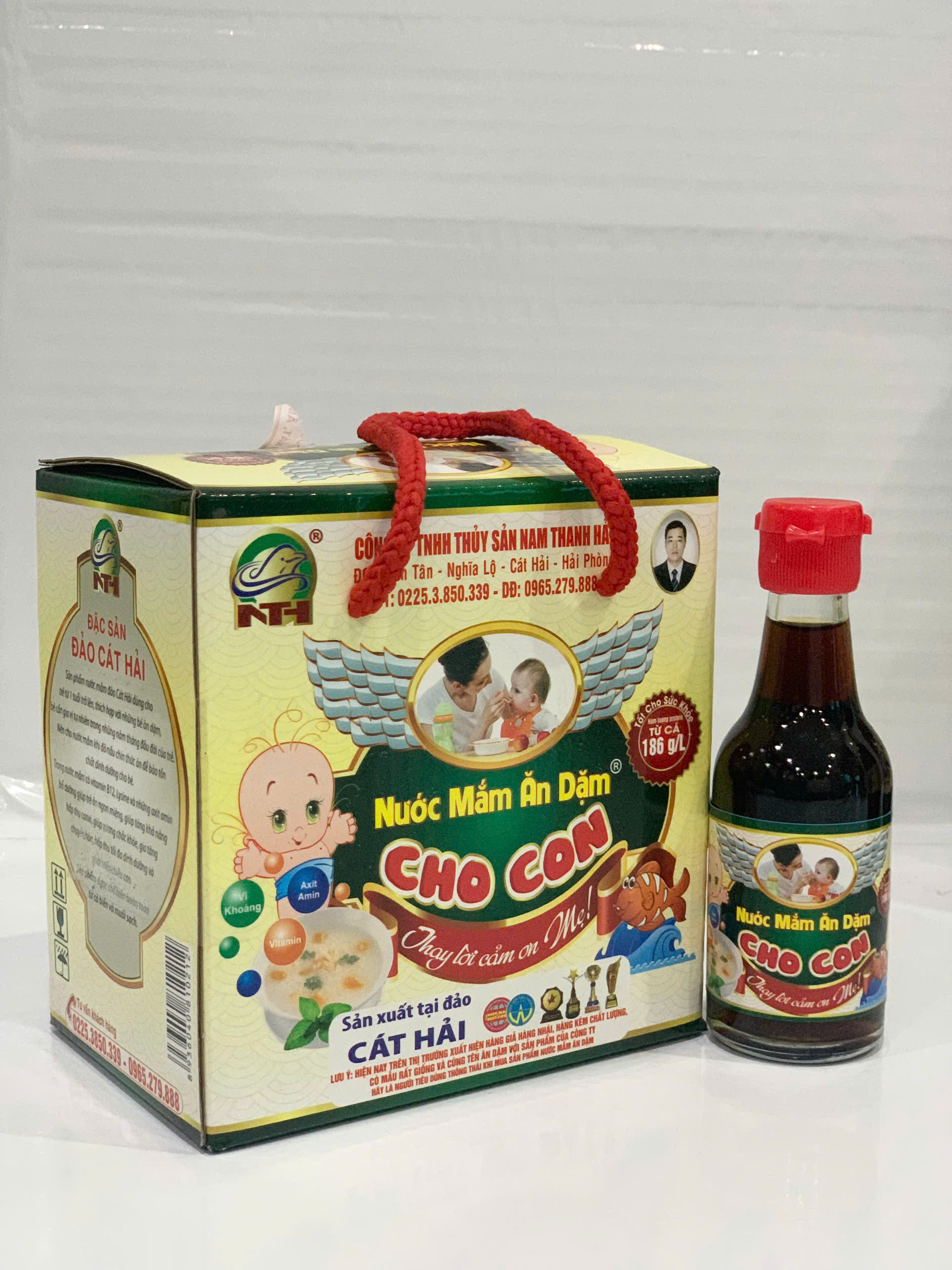 NƯỚC MẮM ĂN DẶM CHO BÉ - DUNG TÍCH 50ML