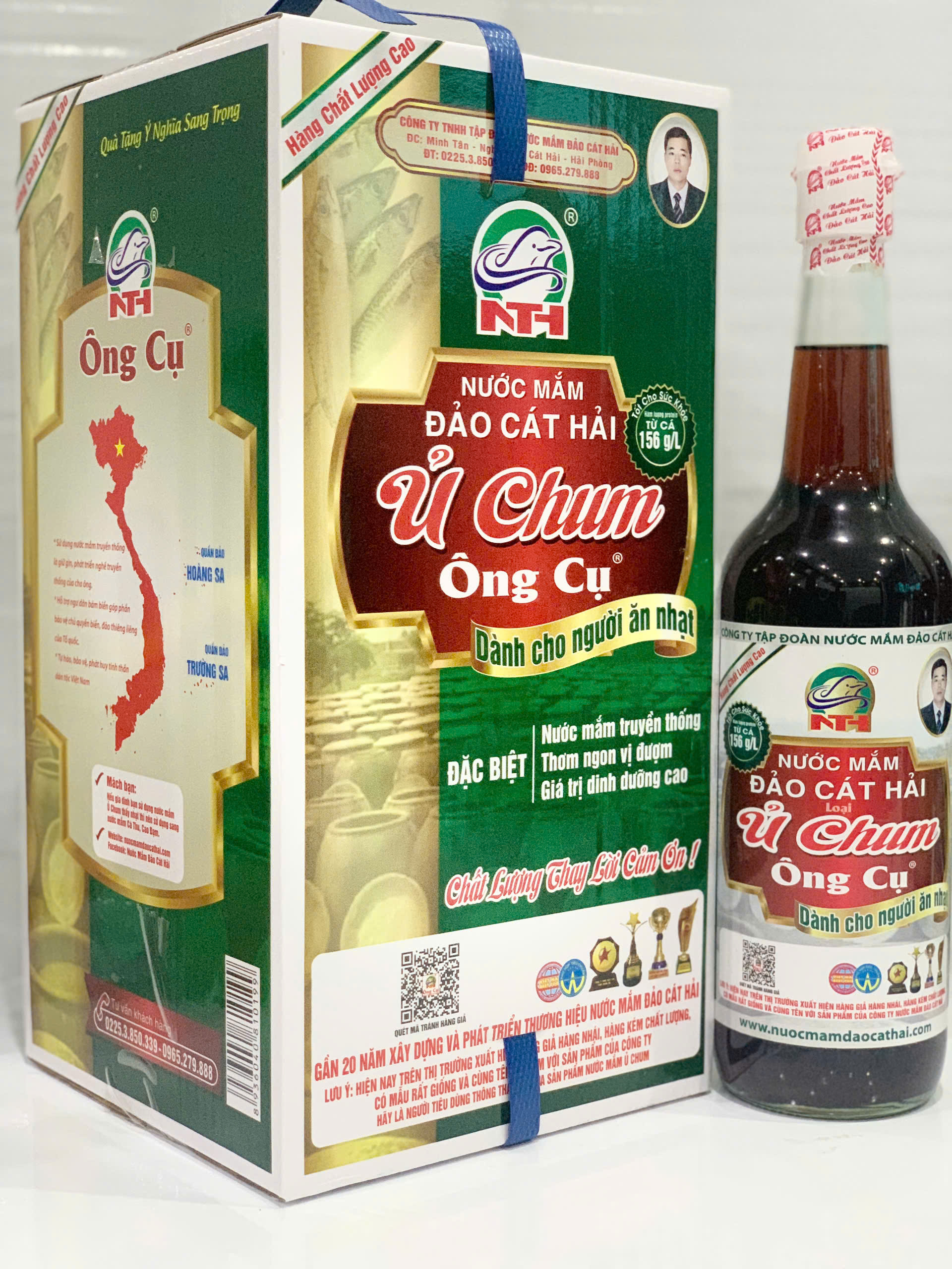 NƯỚC MẮM Ủ CHUM CHO NGƯỜI ĂN NHẠT - DUNG TÍCH 650ML