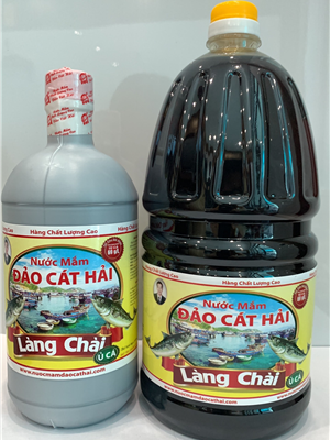 Nước mắm Làng Chài Ủ Cá dung tích 1L