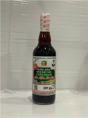 Nước mắm chắt ngon nhà giàu - Hộp 4 chai 500ml