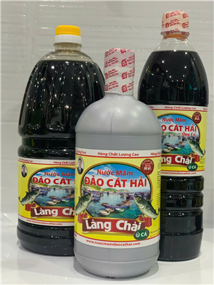 Nước mắm Làng Chài Ủ Cá dung tích 1L