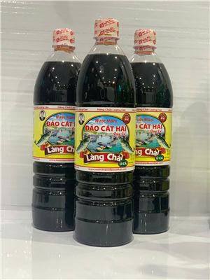 NƯỚC MẮM LÀNG CHÀI Ủ CÁ DUNG TÍCH 1L ( CHAI)