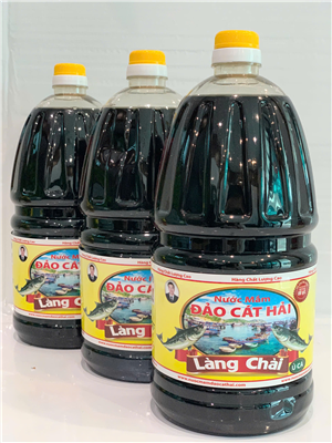 NƯỚC MẮM LÀNG CHÀI Ủ CÁ - DUNG TÍCH 2L 